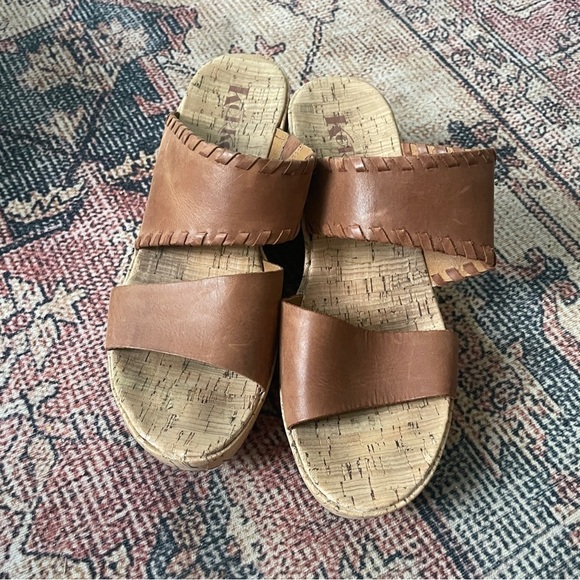 Korks Wedge Heel Sandals - Picture 6 of 6